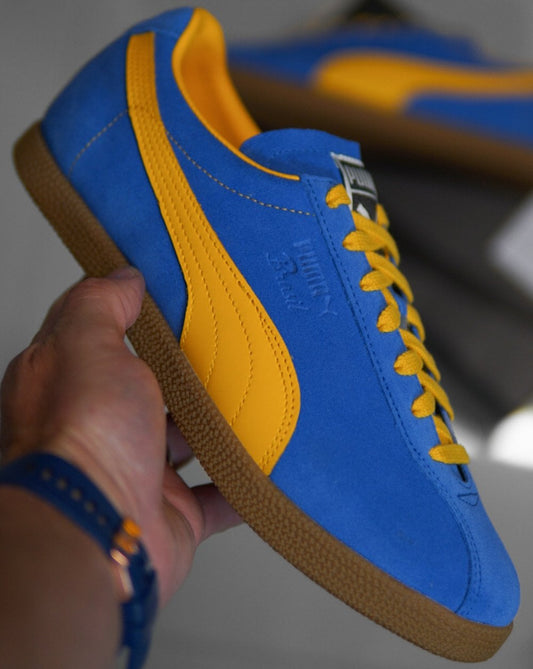 Puma Brasil Trainer Blue / Yellow