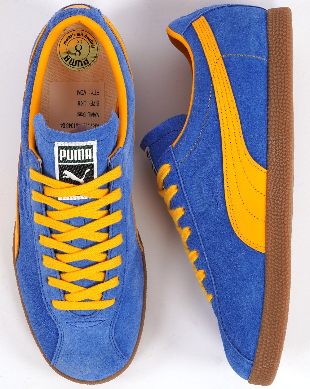Puma Brasil Trainer Blue / Yellow