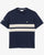 Lacoste Heavy Jersey Mesh Band T Shirt Navy