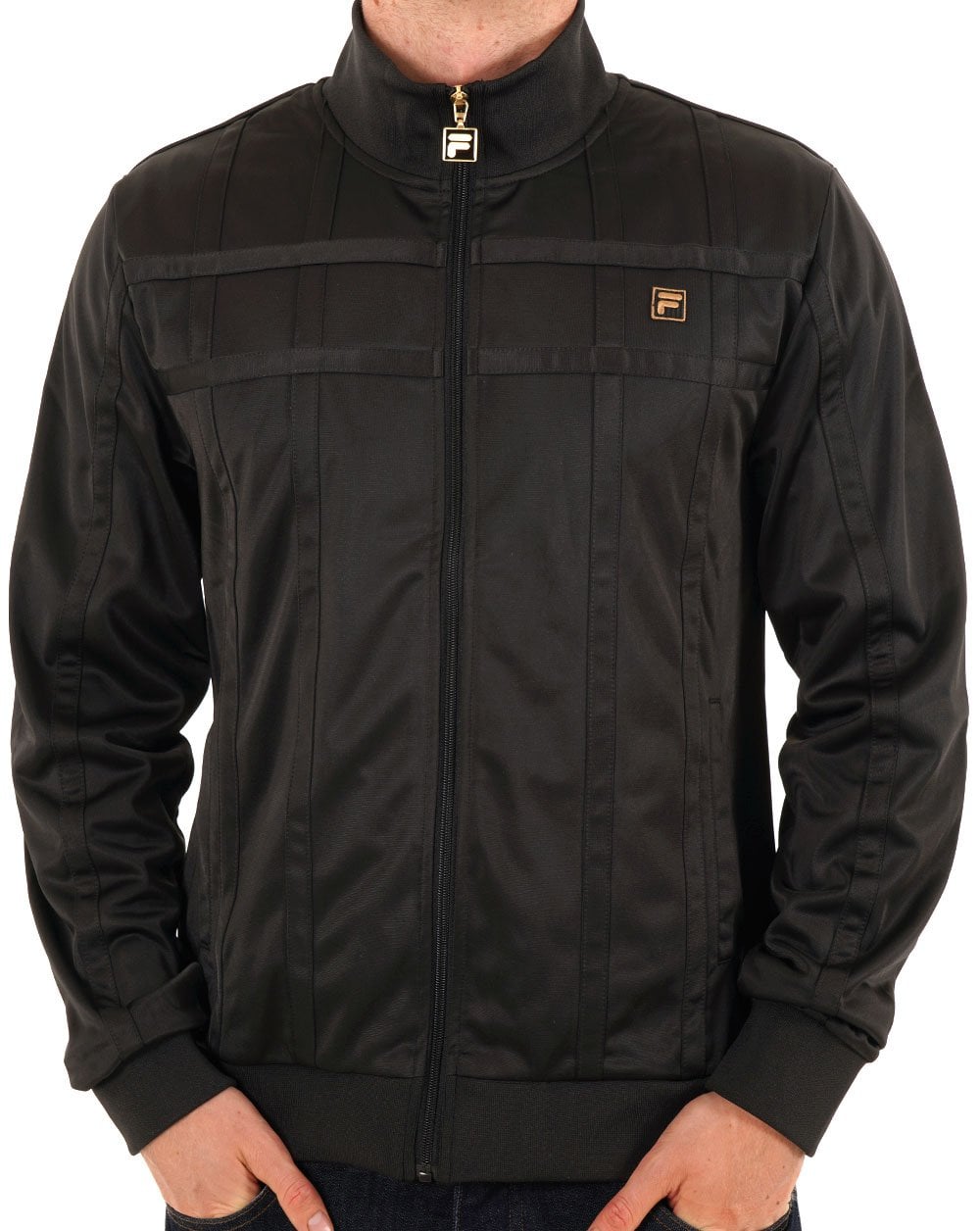 Fila Gold Bode Track Top Black