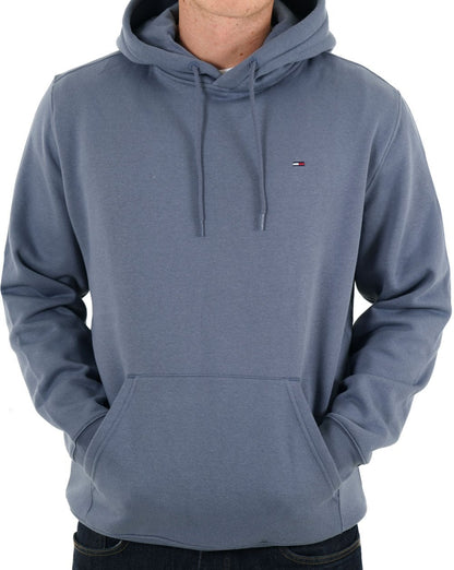 Tommy Jeans Flag Patch Hoodie Blue