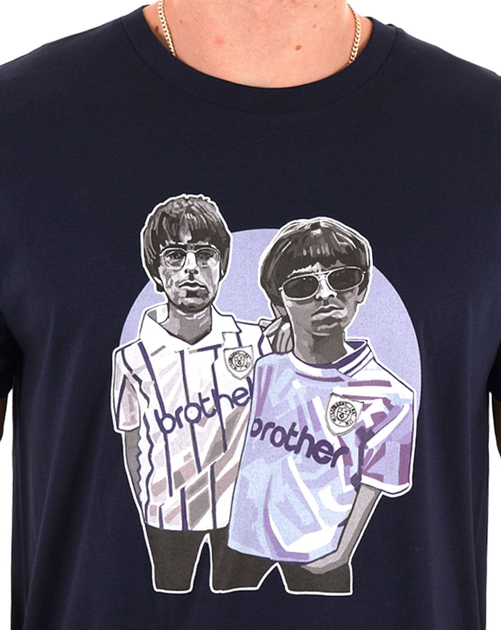 MINTY Brothers T-shirt Navy