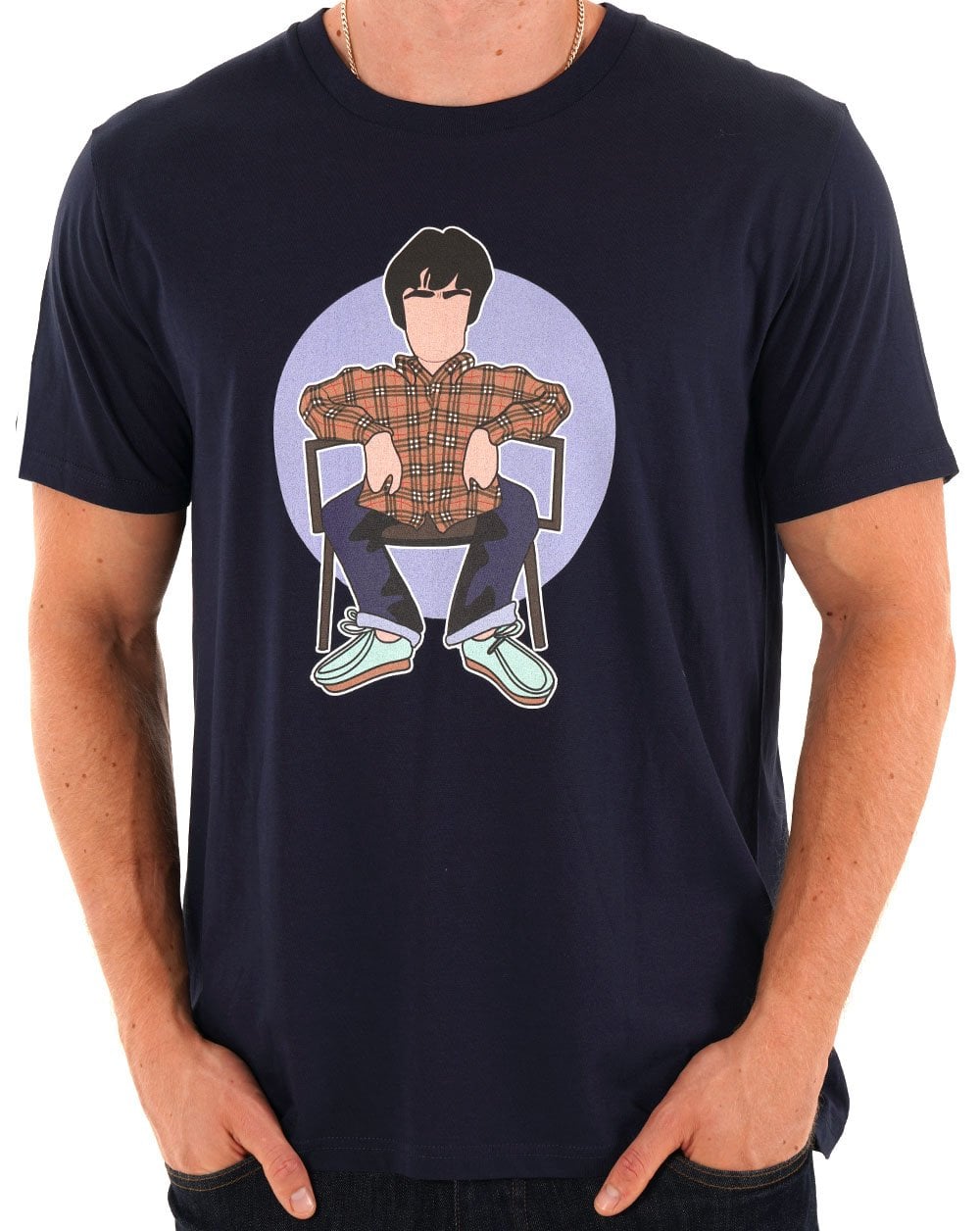 MINTY Wonderwall T-shirt Navy