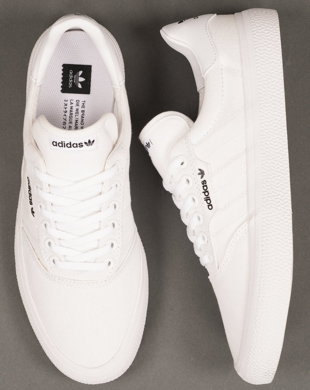 Adidas 3MC Trainers White/White