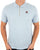 Fila Vintage Zip Polo Sky Blue