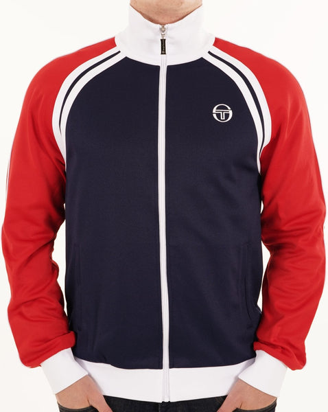 Sergio Tacchini Ghibli Track Top Navy Red