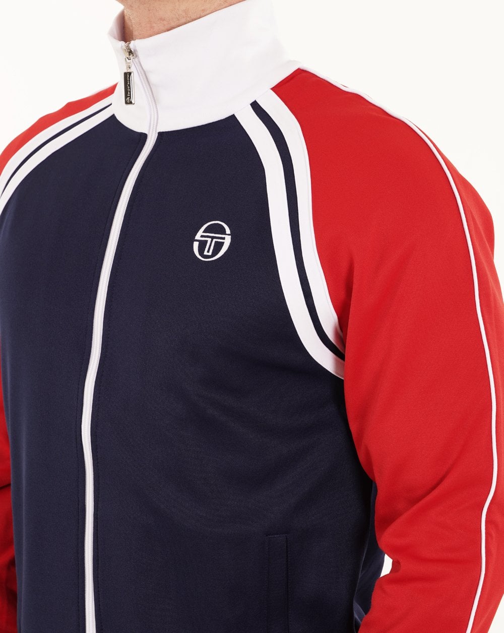 Sergio Tacchini Ghibli Track Top Navy Red