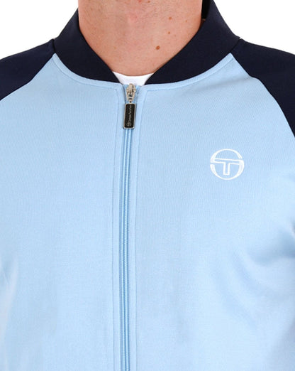 Sergio Tacchini Retro Track Top Sky Navy