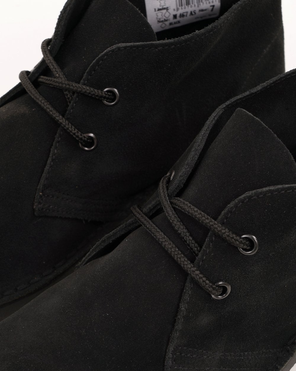 Roamers Iconic Suede Desert Boots Black