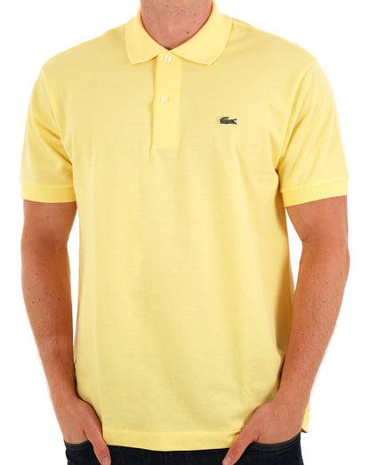 Lacoste Classic Polo Shirt Pastel Yellow