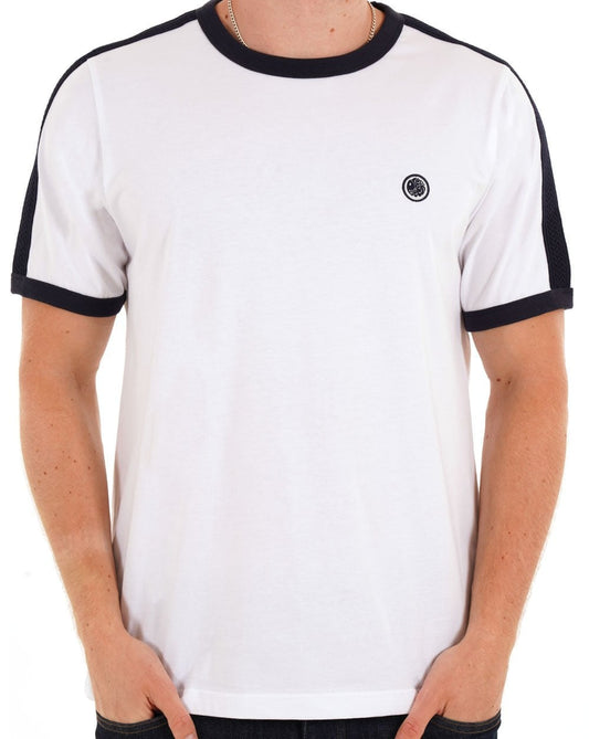 Pretty Green Denton T Shirt White