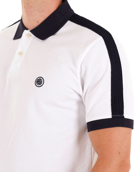 Pretty Green Denton Polo Shirt White