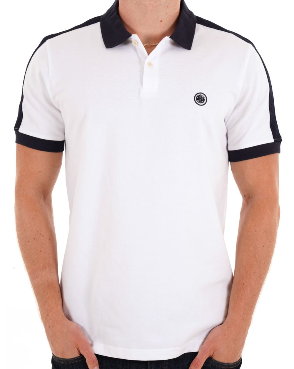 Pretty Green Denton Polo Shirt White