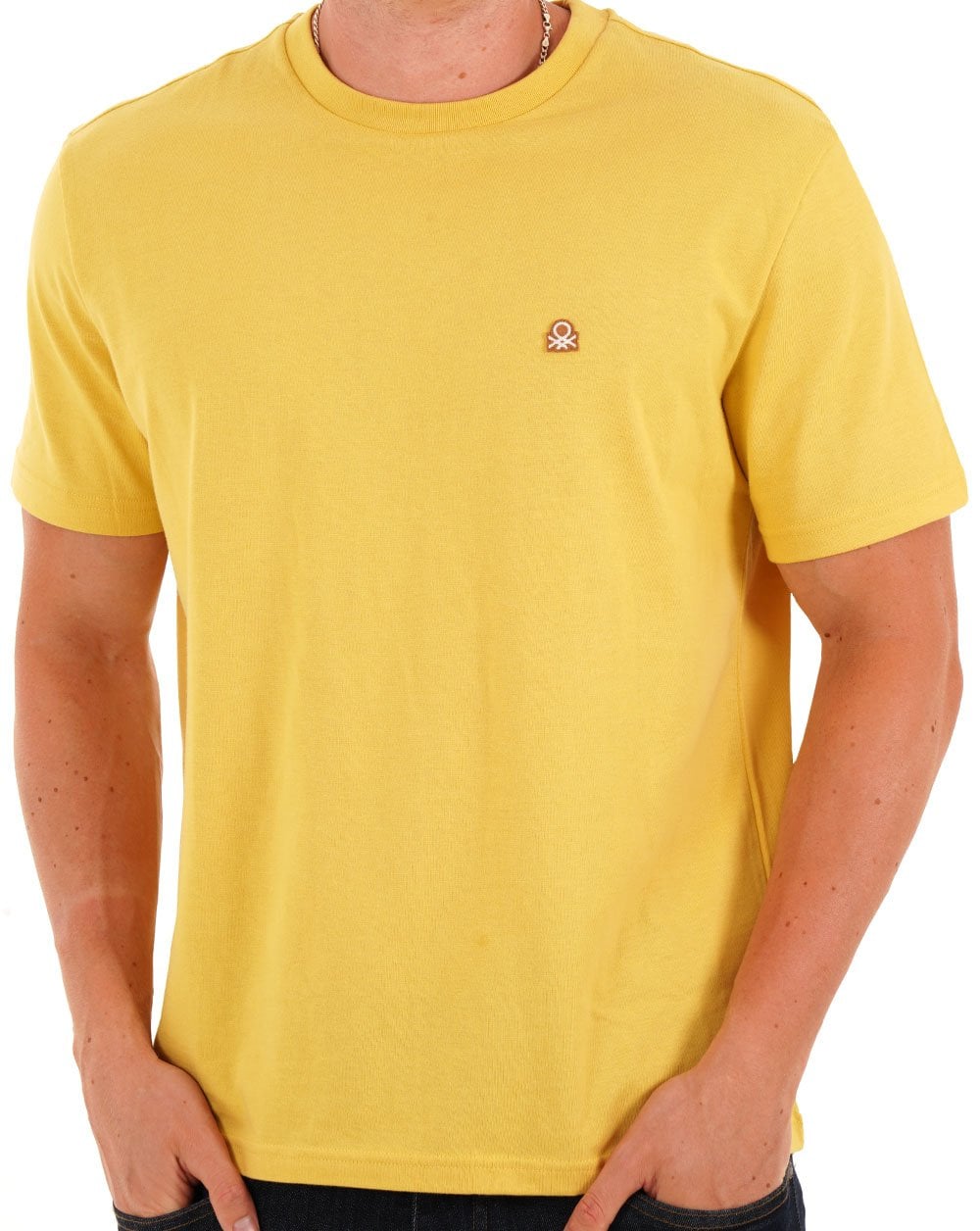 Benetton Small Logo T-shirt Amber
