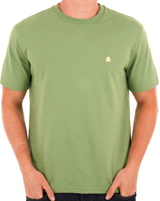 Benetton Small Logo T-shirt Sage