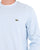 Lacoste Brushed Cotton Sweatshirt Light Blue