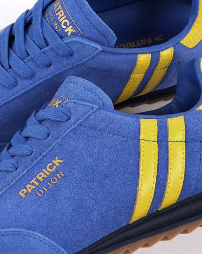 Patrick Dijon Trainers Royal Blue/Yellow