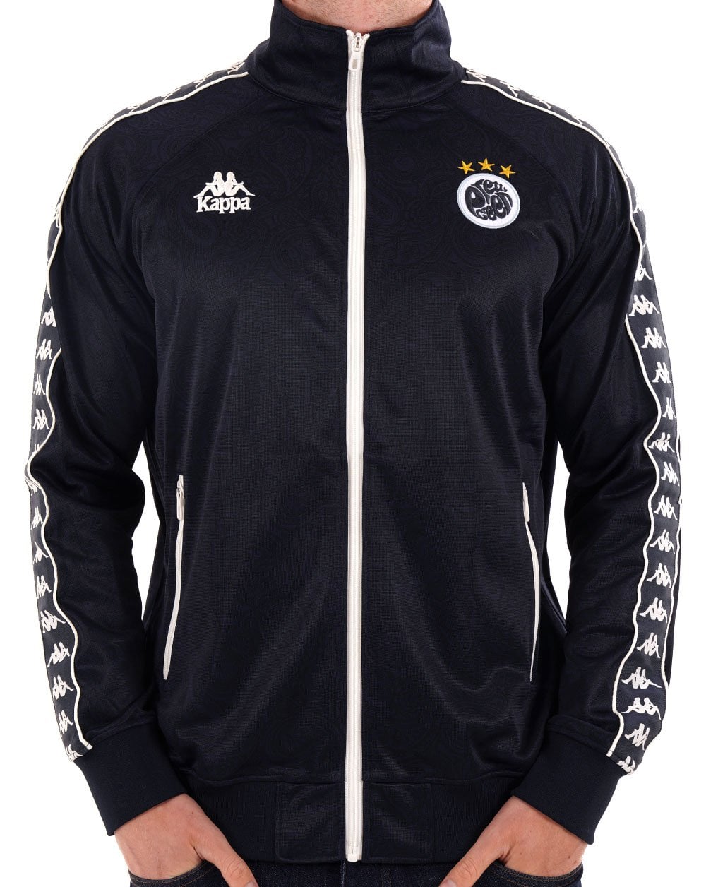 Pretty Green X Kappa Maine Road Track Top Navy