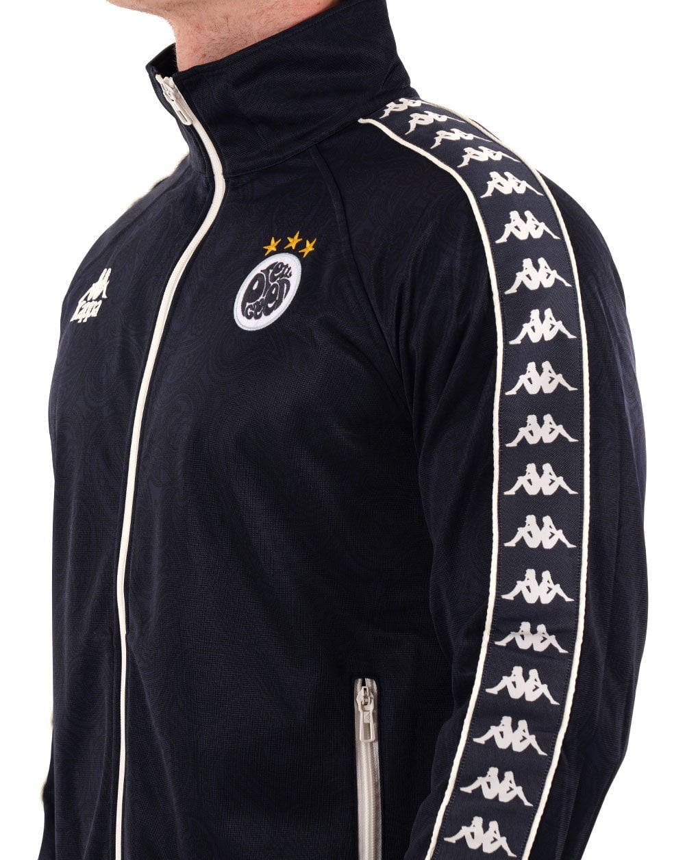 Pretty Green X Kappa Maine Road Track Top Navy