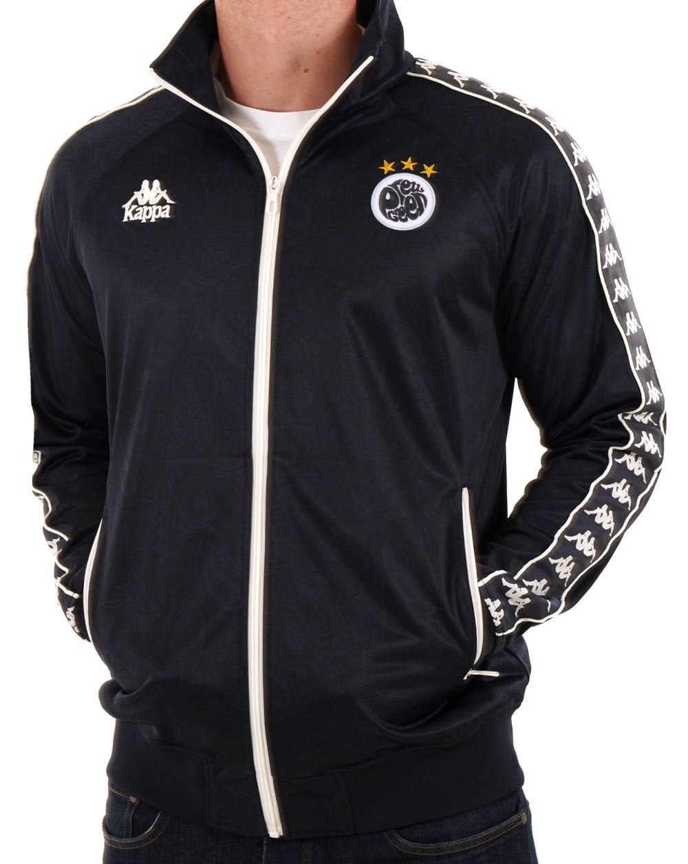 Pretty Green X Kappa Maine Road Track Top Navy
