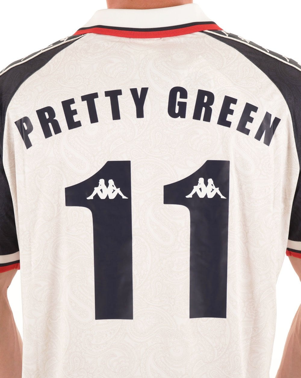 Pretty Green X Kappa Maine Road Football Top White