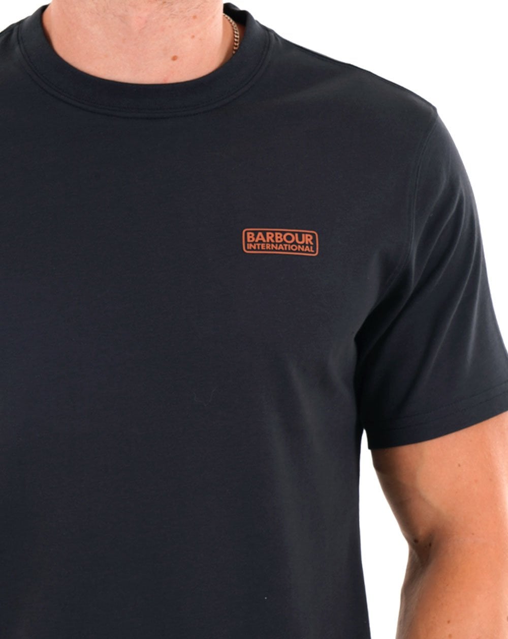 Barbour International Small Logo T-shirt Dark Navy