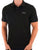 Barbour International Essential Polo Black/Pewter