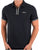 Barbour International Ollie Twin Placket Polo Navy
