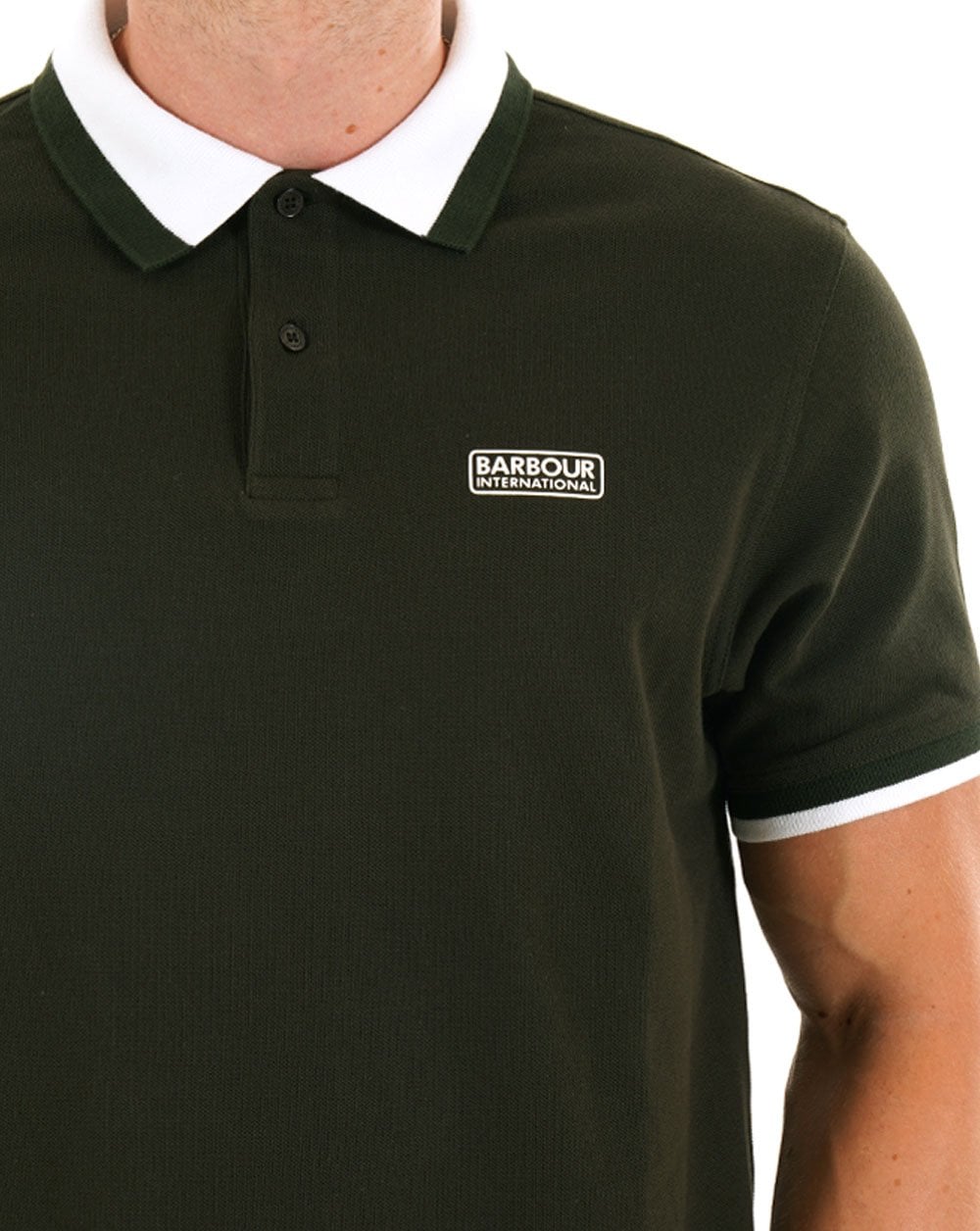 Barbour International Amped Polo Shirt Sage