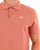 Barbour Tartan Pique Polo Shirt Earth Pink