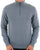 Barbour Cotton Half Zip Knit Bluestone