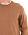 Gant Classic Cotton Crew Neck Jumper Dark Sand Melange