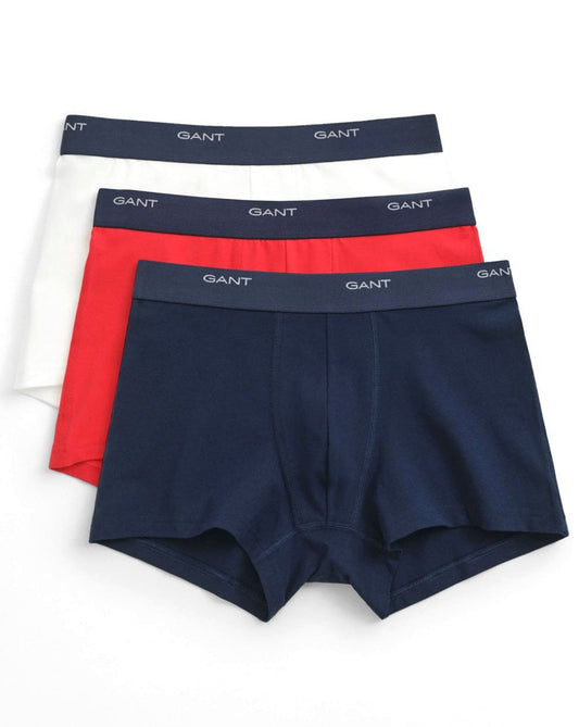 Gant 3 Pack Core Trunks Multi Colour