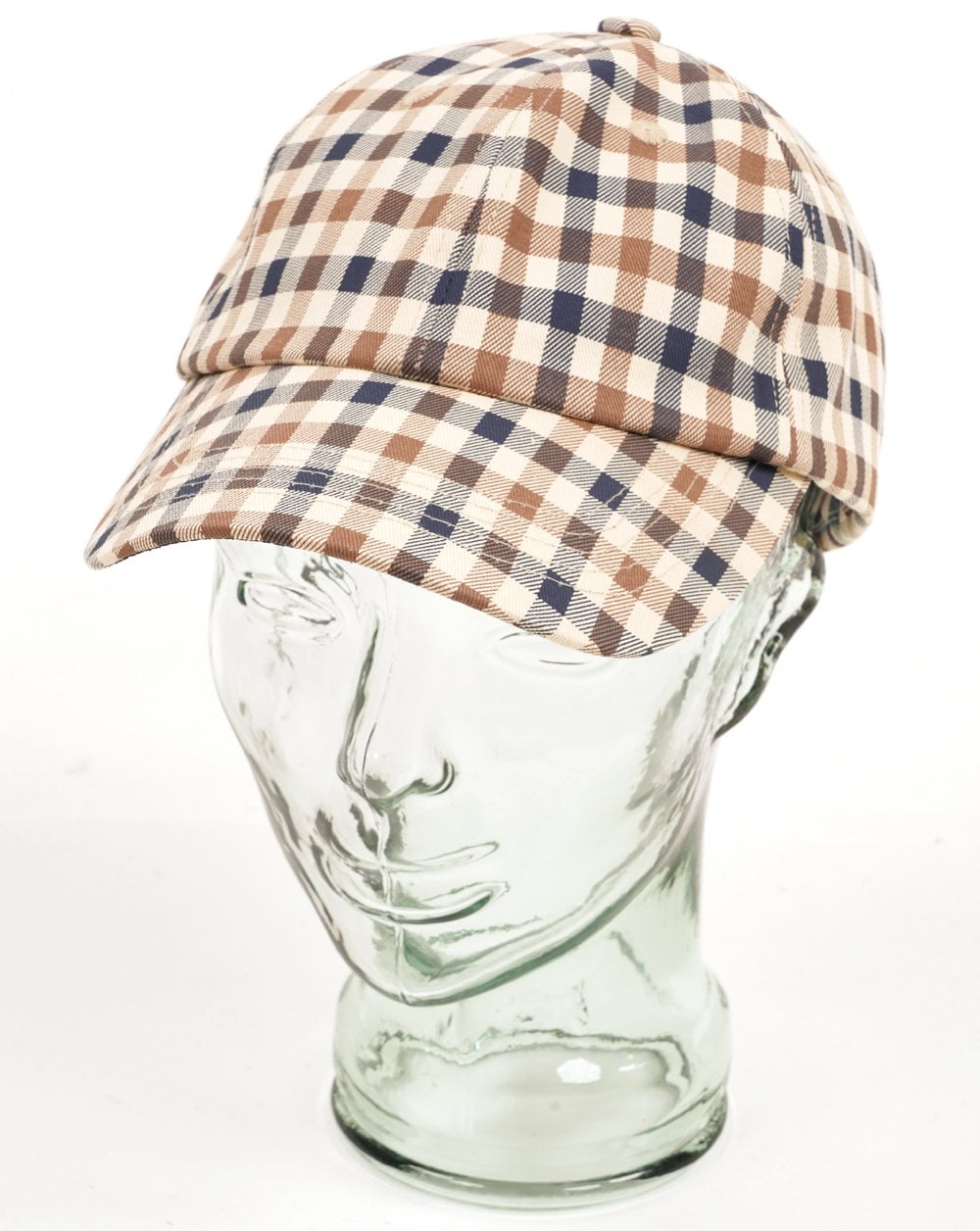 Aquascutum Iconic Baseball Cap Check