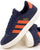 Adidas VL Court Trainers Dark Blue - Orange
