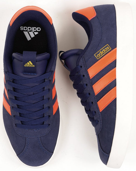 Adidas Adidas VL Court Trainers Dark Blue - Orange