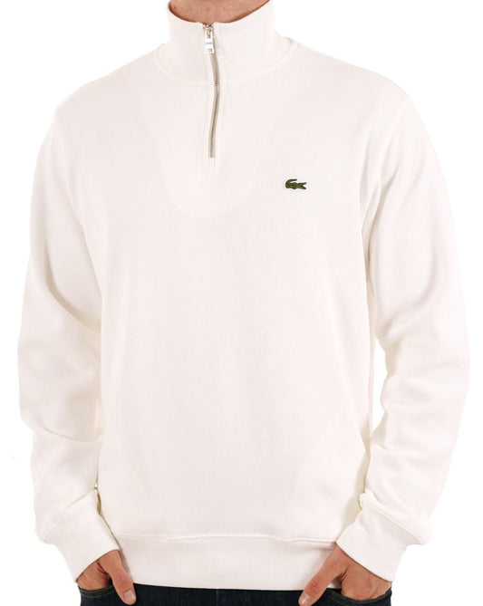 Lacoste Half Zip Sweatshirt Flour