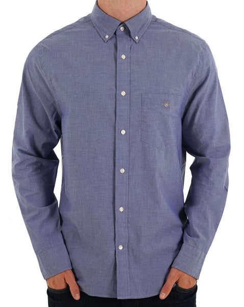 Gant Poplin Shirt College Blue
