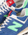 New Balance Classic 574 Trainers Blue Lime