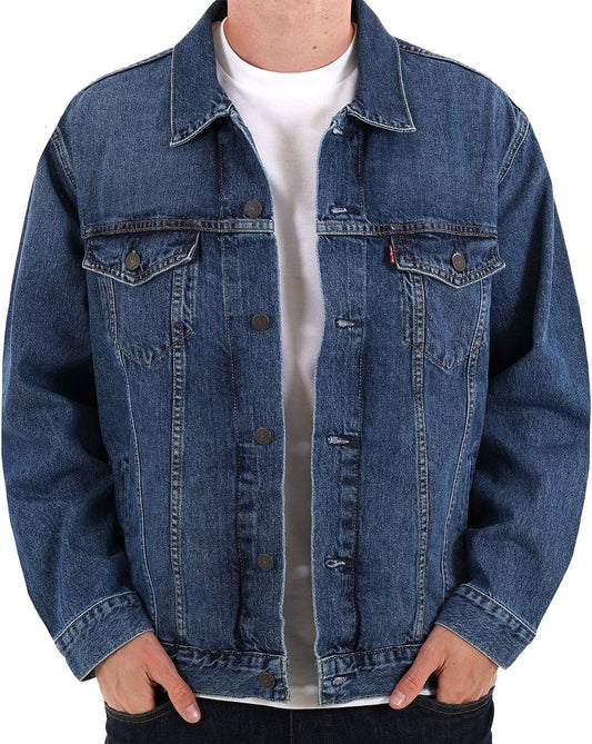 Levi's Relaxed Fit Trucker Jacket Medium Indigo