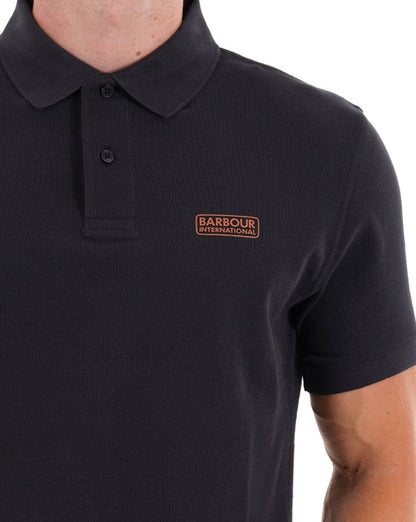 Barbour International Essential Polo Dark Navy