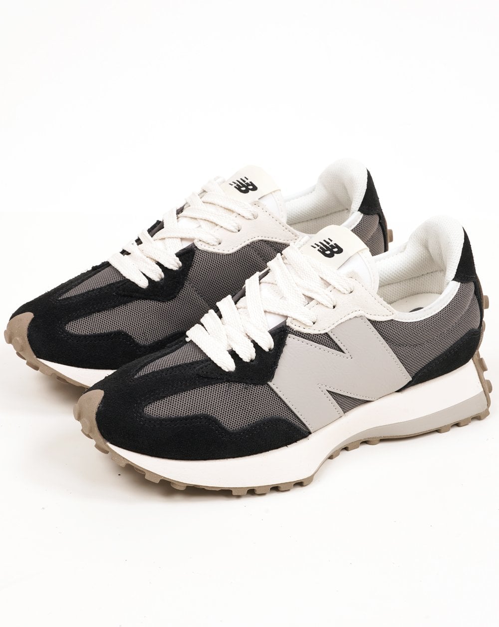 New Balance 327 Trainers Black/Grey