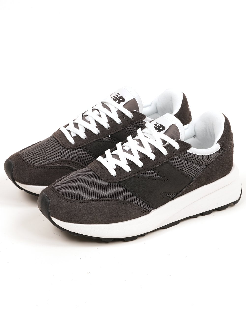 New Balance 370 Trainers Black Cement