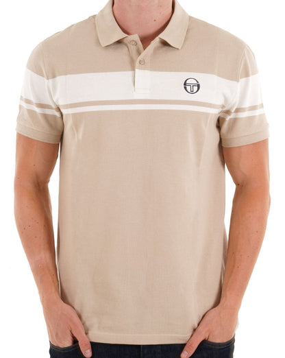 Sergio Tacchini Young Line Polo Shirt Stone/Gardenia