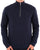 Tommy Jeans Lightweight 1/4 Knit Dark Navy