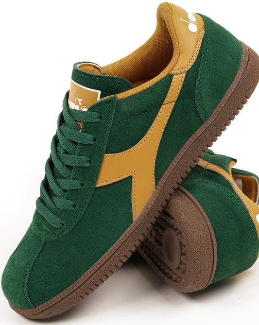 Diadora Tokyo Trainers Golden Spice/Green