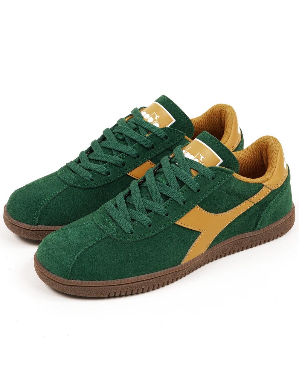 Diadora Tokyo Trainers Golden Spice/Green