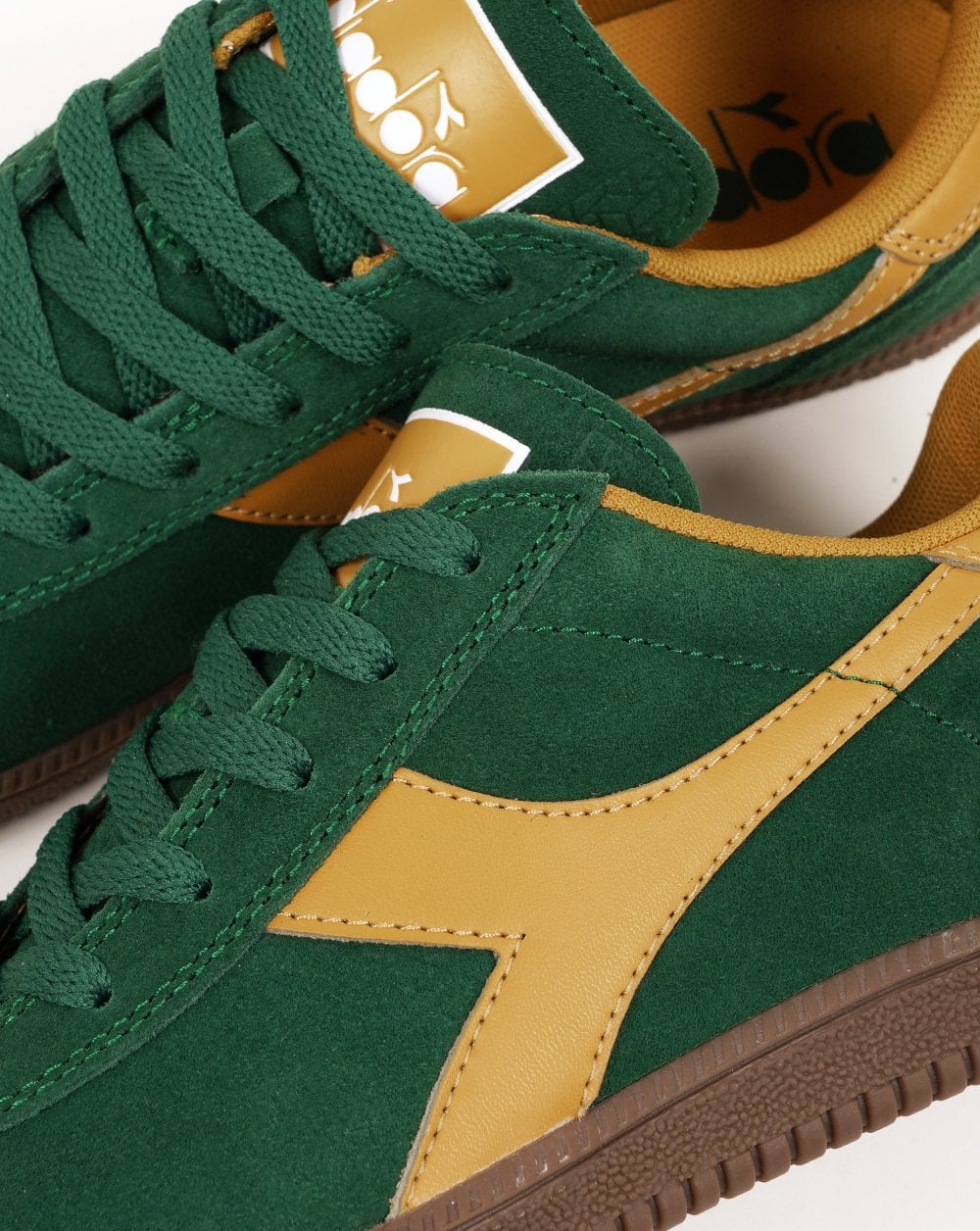 Diadora Tokyo Trainers Golden Spice/Green