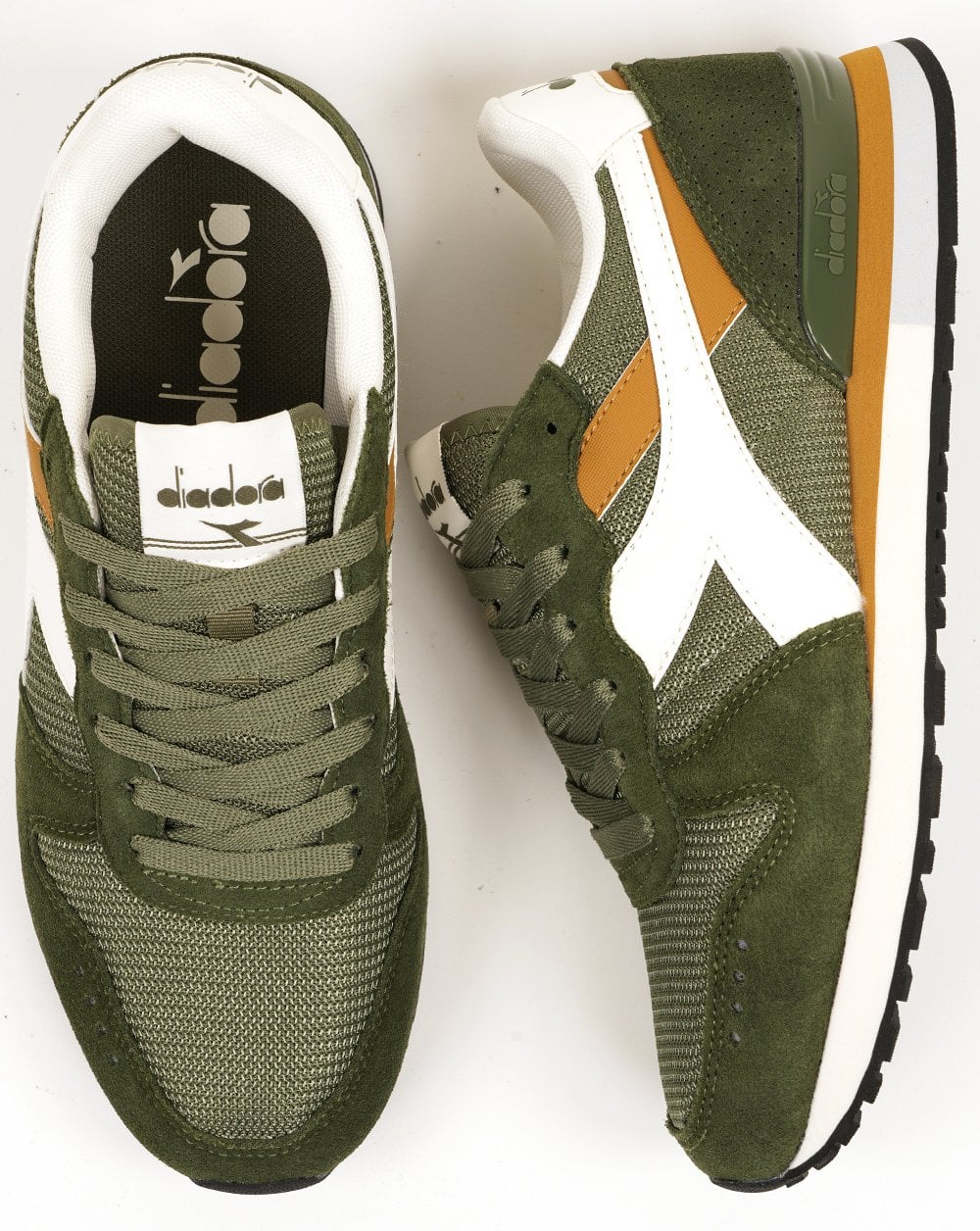 Diadora Camaro M2 Trainers Green Olivine