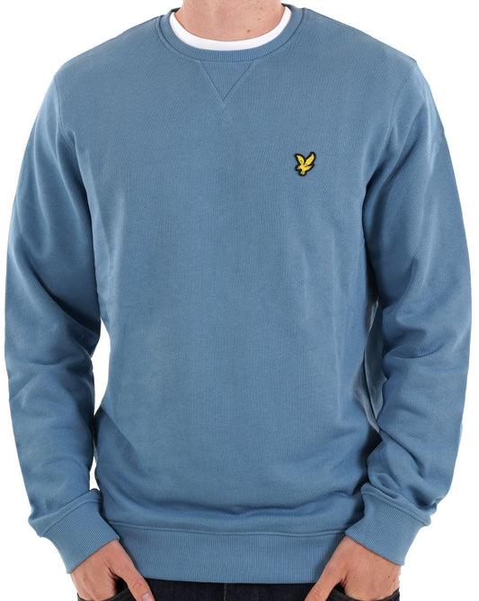 Lyle & Scott Crew Neck Sweatshirt Ocean Sky